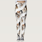Super Schattigee pockets vol met Puppies Leggings (Voorkant)