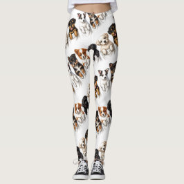 Super Schattigee pockets vol met Puppies Leggings