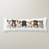 Super Schattigee pockets vol met Puppies Lichaamskussen (Voorkant)