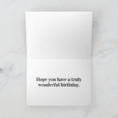 Super Schattigee Retro Butterfly Illustratie Kaart (Binnen)