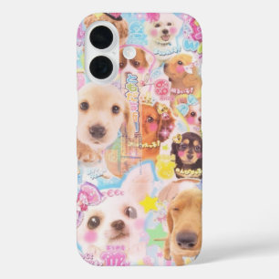 Super Schattigee Roze Puppy Telefoon Case 🌈☁️