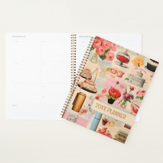 Super Schattigee taarten en keukengereedschap Planner (Display)