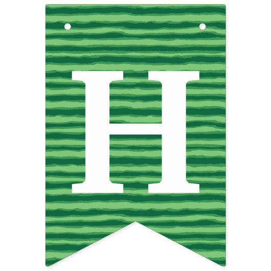 Super Schattigee Watermeloen Verjaardag Vlaggetjes (Tweede vlag)