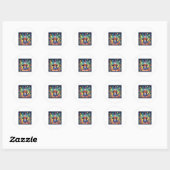 Super Schattigee Wizard Cat Sticker (Vel)