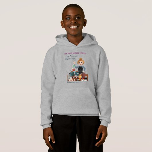 Super Science Hero Hoodie - persistent (Voorkant volledig)