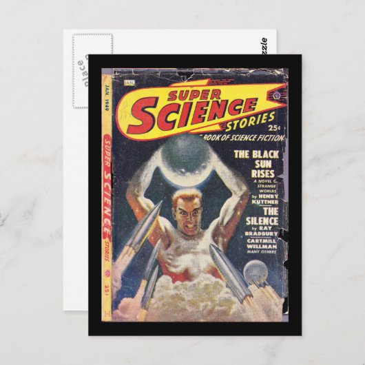 Super Science Stories v05 n01 (1949-01.Fictioners) Briefkaart (Voorkant / Achterkant)