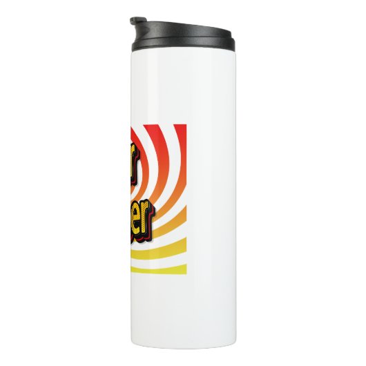 "Super Scrapper" Thermosbeker (Geroteerd rechts)