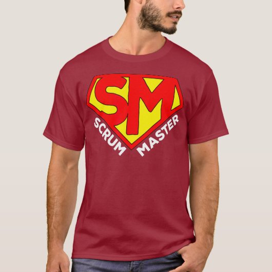 Super Scrum Master Agile Scrum Master (2) T-shirt (Voorkant)