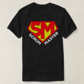 Super Scrum Master Agile Scrum T-shirt (Design voorkant)