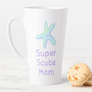 Super Scuba mam Stapvis Latte Mok