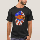 Super Security Assistant Hero-taak T-shirt (Voorkant)