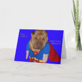 Super Shar Pei Kaart (Voorkant)