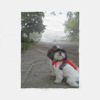 Super Shih Tzu fleece pet puppy deken