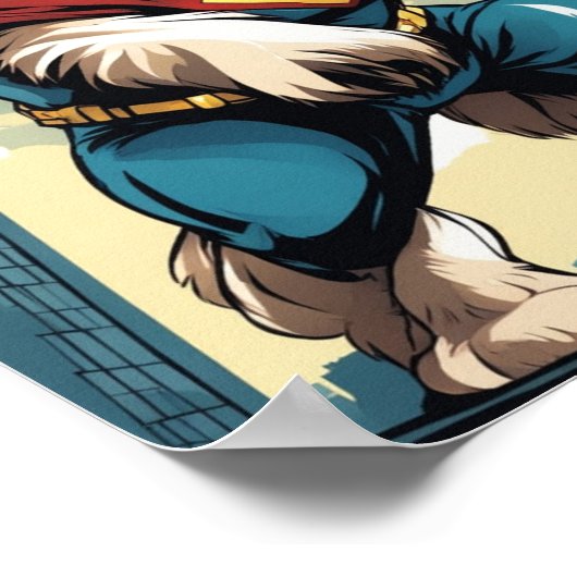 Super Shih Tzu-Poster Poster (Hoek)