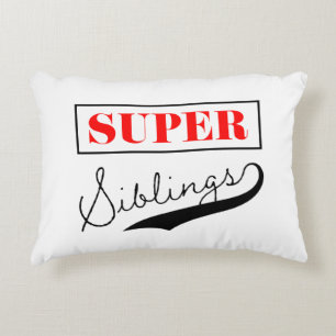 Super Sibling Accent Kussen