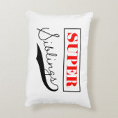 Super Sibling Accent Kussen (Achterkant (Verticaal))