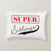 Super Sibling Accent Kussen (Achterkant)