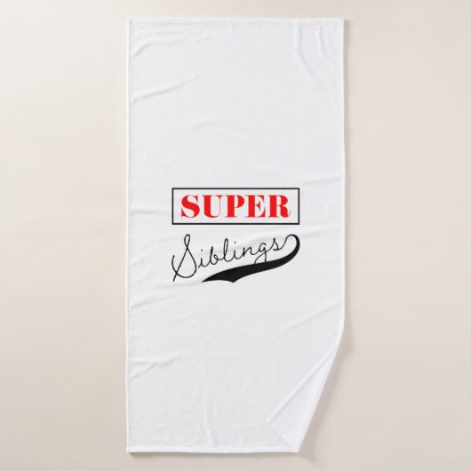Super Sibling Badhanddoek (Badhanddoek)