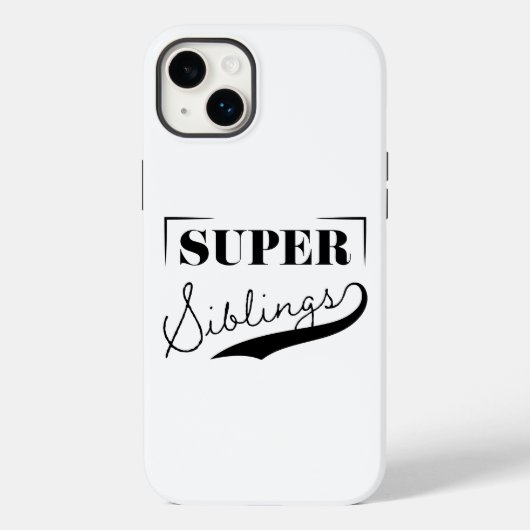 Super Sibling Case-Mate iPhone Case (Achterkant)