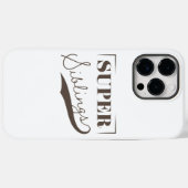 Super Sibling Case-Mate iPhone Case (Achterkant (horizontaal))