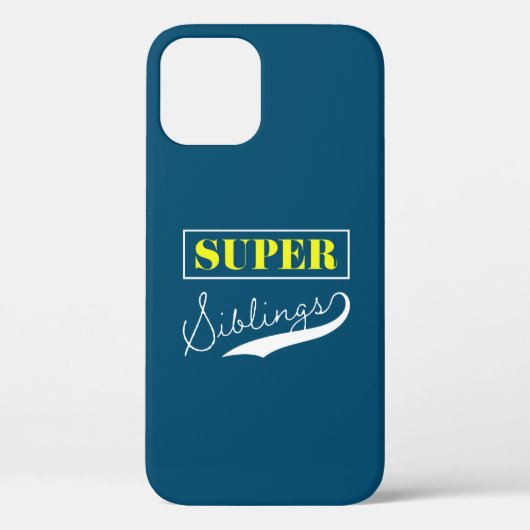 Super Sibling Case-Mate iPhone Case (Achterkant)