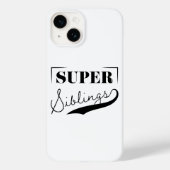 Super Sibling Case-Mate iPhone Case (Achterkant)