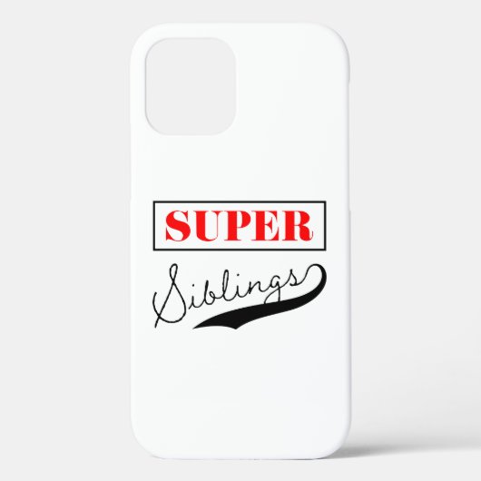 Super Sibling Case-Mate iPhone Case (Achterkant)