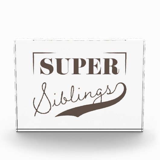 Super Sibling Fotoblokken (Voorkant)