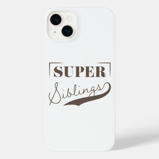 Super Sibling iPhone Hoesje (Achterkant)