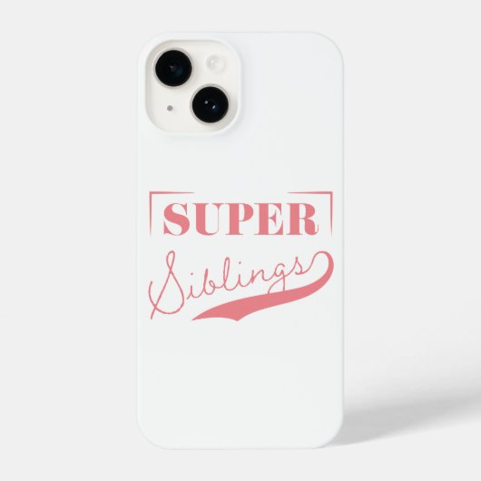 Super Sibling iPhone Hoesje (Achterkant)