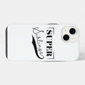 Super Sibling iPhone Hoesje (Achterkant horizontaal)
