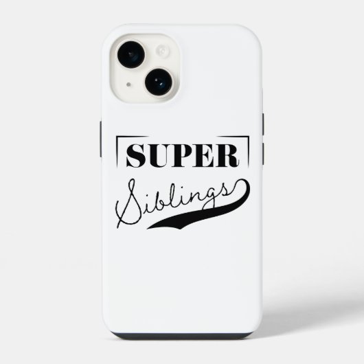 Super Sibling iPhone Hoesje (Achterkant)
