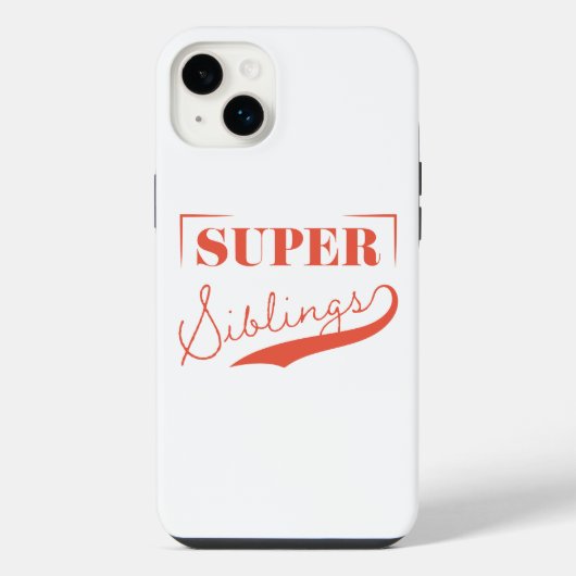 Super Sibling iPhone Hoesje (Achterkant)