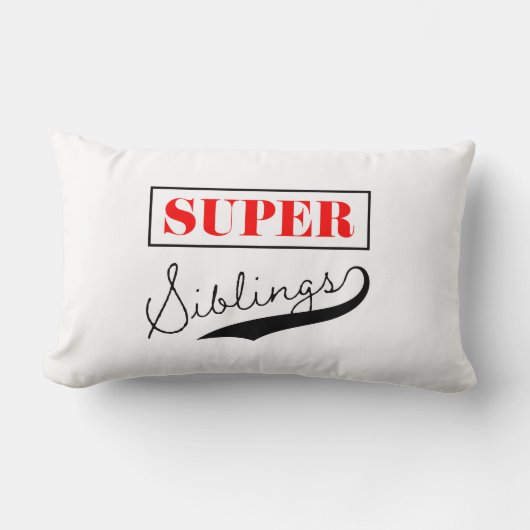 Super Sibling Kussen (Voorkant)
