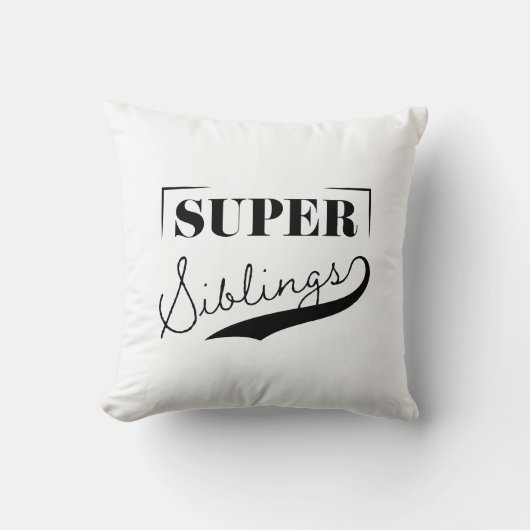 Super Sibling Kussen (Voorkant)