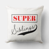 Super Sibling Kussen (Voorkant)