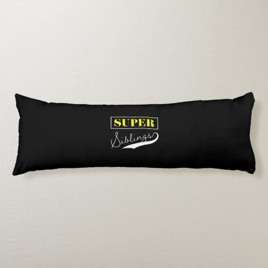 Super Sibling Lichaamskussen (Voorkant)