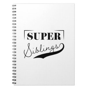 Super Sibling Notitieboek
