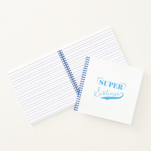 Super Sibling Notitieboek (Binnen)
