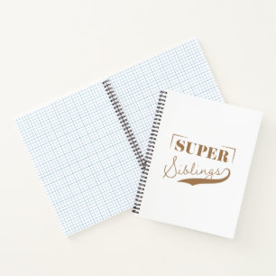 Super Sibling Notitieboek
