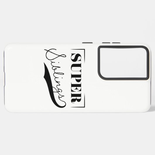 Super Sibling Samsung Galaxy Hoesje (Achterkant horizontaal)