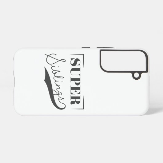 Super Sibling Samsung Galaxy Hoesje (Achterkant horizontaal)