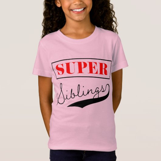 Super Sibling T-shirt (Voorkant)