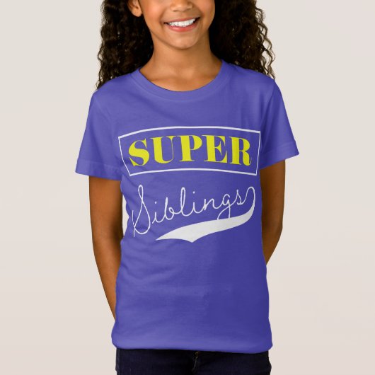 Super Sibling T-shirt (Voorkant)