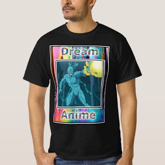 Super Sim Virus Dream Anime T-shirt (Voorkant)