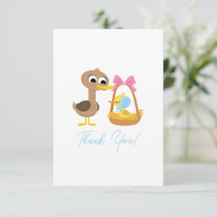 Super Simpel 5 Eendjes Jongens Baby Borrel Bedankkaart