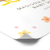 Super Simpel | 5 Kleine Eendjes Meisje Baby Borrel Poster (Hoek)