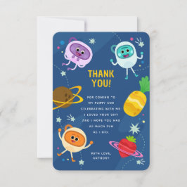 Super Simpel | Bumble Numbs Space Verjaardag Bedankkaart