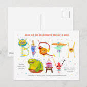 Super Simpel | Verjaardagsliedje Rhymington Briefkaart (Voorkant / Achterkant)