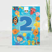 Super Simpele Confetti Verjaardagsfiguurtjes Kaart (Voorkant)